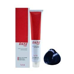 رنگ مو بدون آمونیاک آبی کبالتی 6/101دنی وان 100 میل